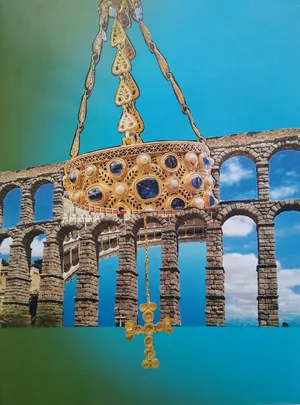 Iberia 2, 2021, kolaż, papier, 29 x 21 cm