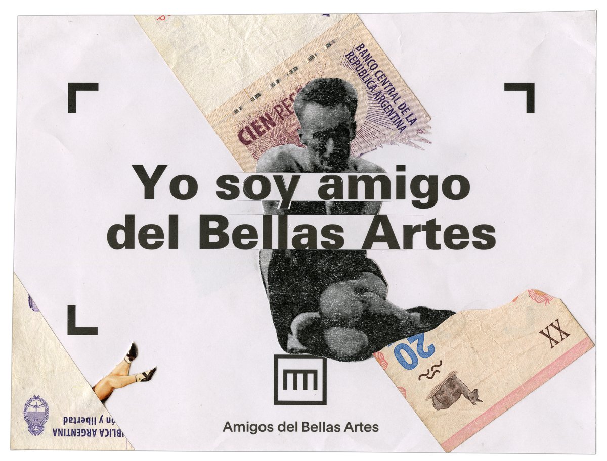 Widzenie powtórne [Argentyna Buenos Aires], 2019, kolaz papier, 15,5x20 cm
