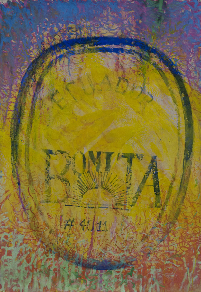 Bonita, 2012, gwasz na papierze, 70x50cm