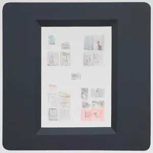 Slajd [10], 2020, technika wlasna, akryl, płótno,  100x100cm, fot. Adam Gut