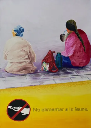 Siesta, 2020, 140x100cm