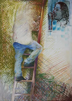 Evita larte, 2020, 140x100cm