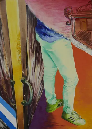 Cafe Tortoni, 2020,  140x100cm