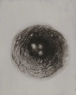 Bez tutulu, 2013, akryl na plotnie, 24x18cm [1],