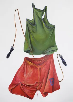 Bez tytulu [1], 2010, akryl na plótnie, 200x160cm