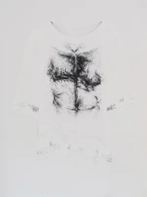 Haft, 2011, akryl na plótnie, 200x170cm