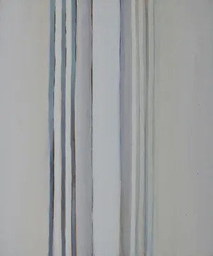 Koszule Camisa blanca II, 2009 akryl na plotnie, 54x46cm